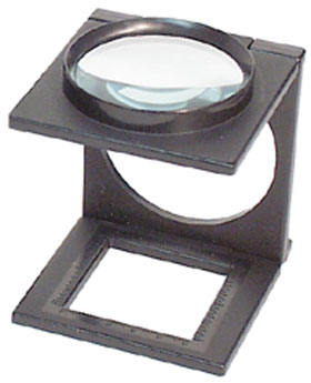 Folding Magnifier,3 -1/2in. Talll